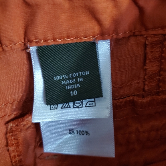 Eddie Bauer Mercer Fit Pocket Rust Color Women's Shorts Sz 10 - Picture 6 of 11